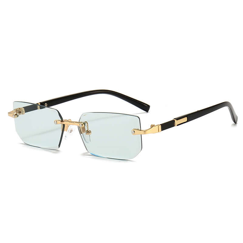Women’s Rimless Jelly-Color Sunglasses