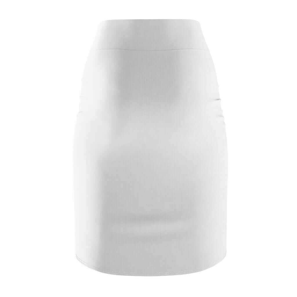 Womens Skirt, White Pencil Skirt.