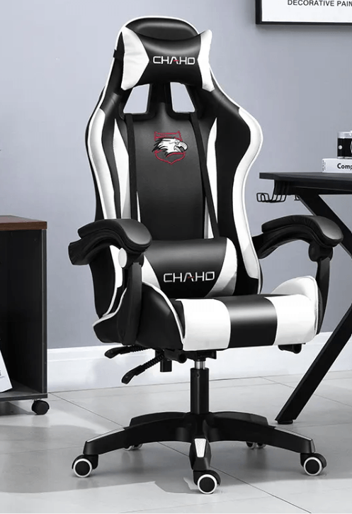 Ergonomic Gaming Chair with Adjustable Lumbar Support