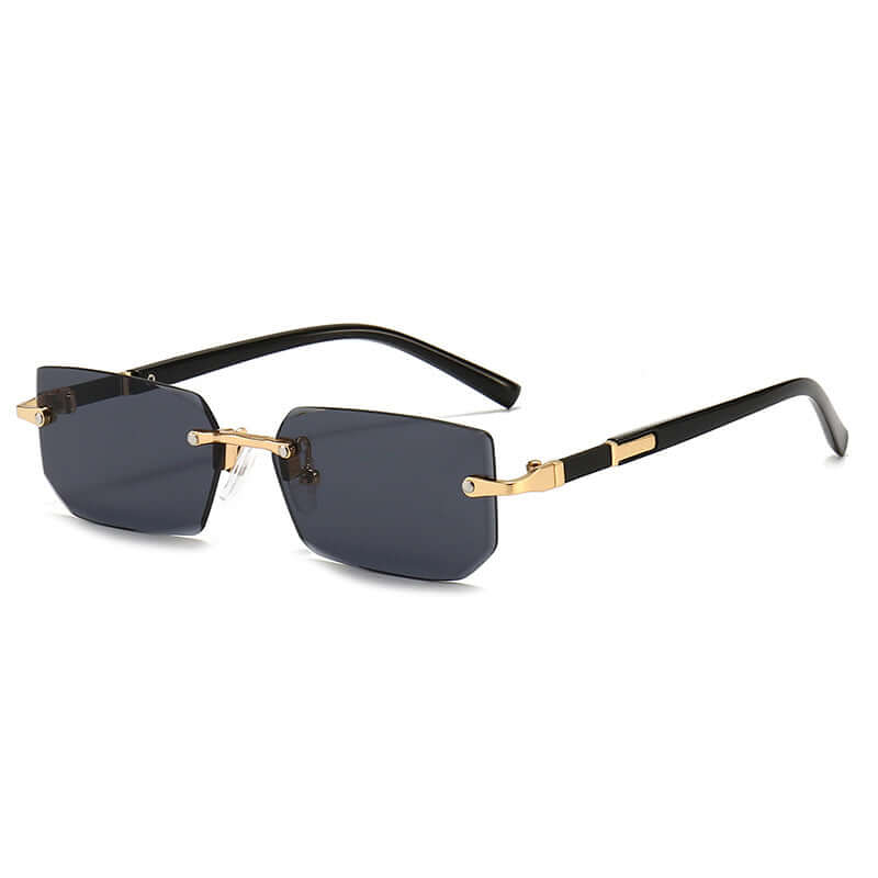 Women’s Rimless Jelly-Color Sunglasses