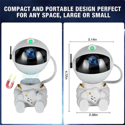 Galaxy Star Astronaut Projector LED Night Light Starry Sky Porjectors Lamp Decoration Bedroom Room Decorative for Children Gifts