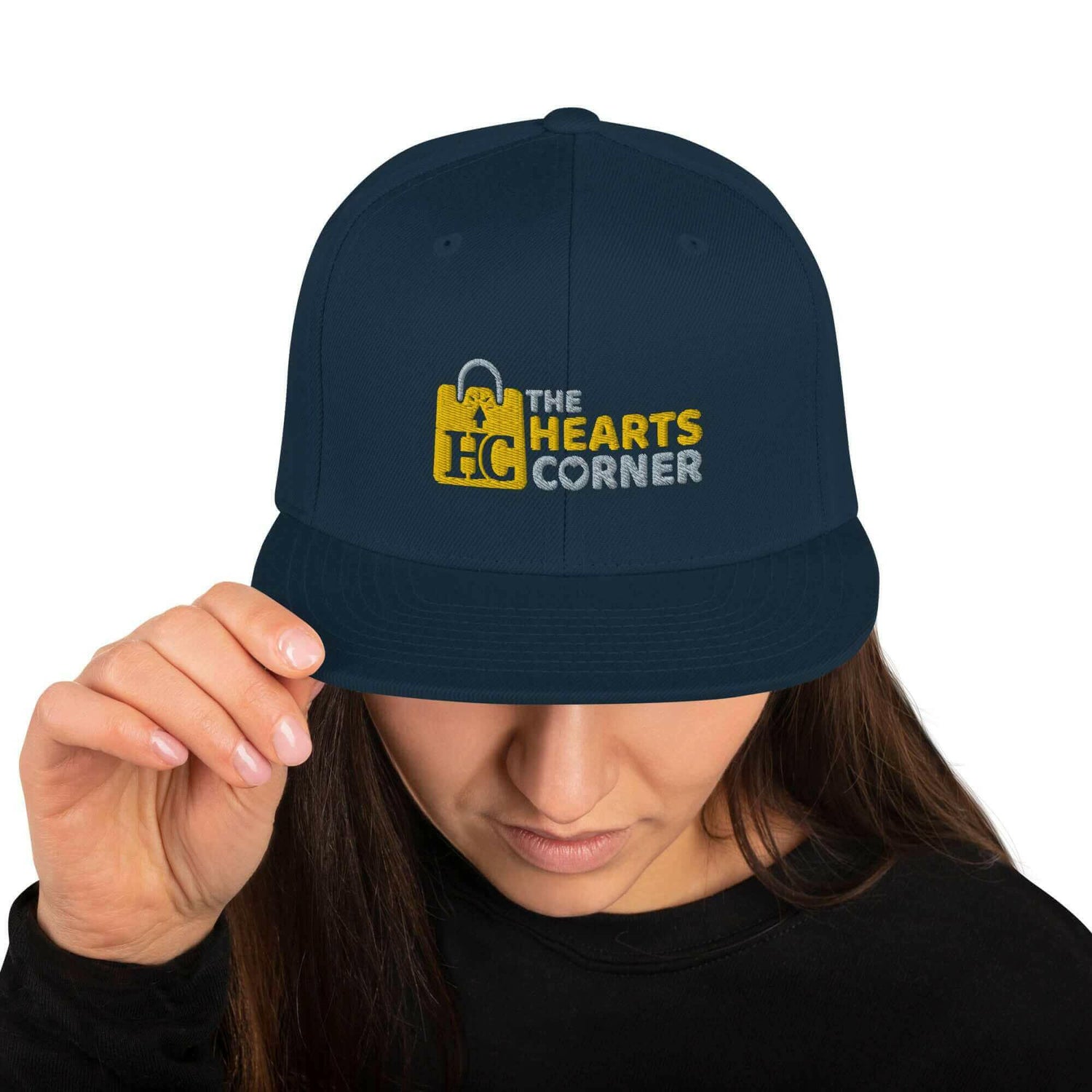 TheHeartsCorner.Com Logo Snapback Hat