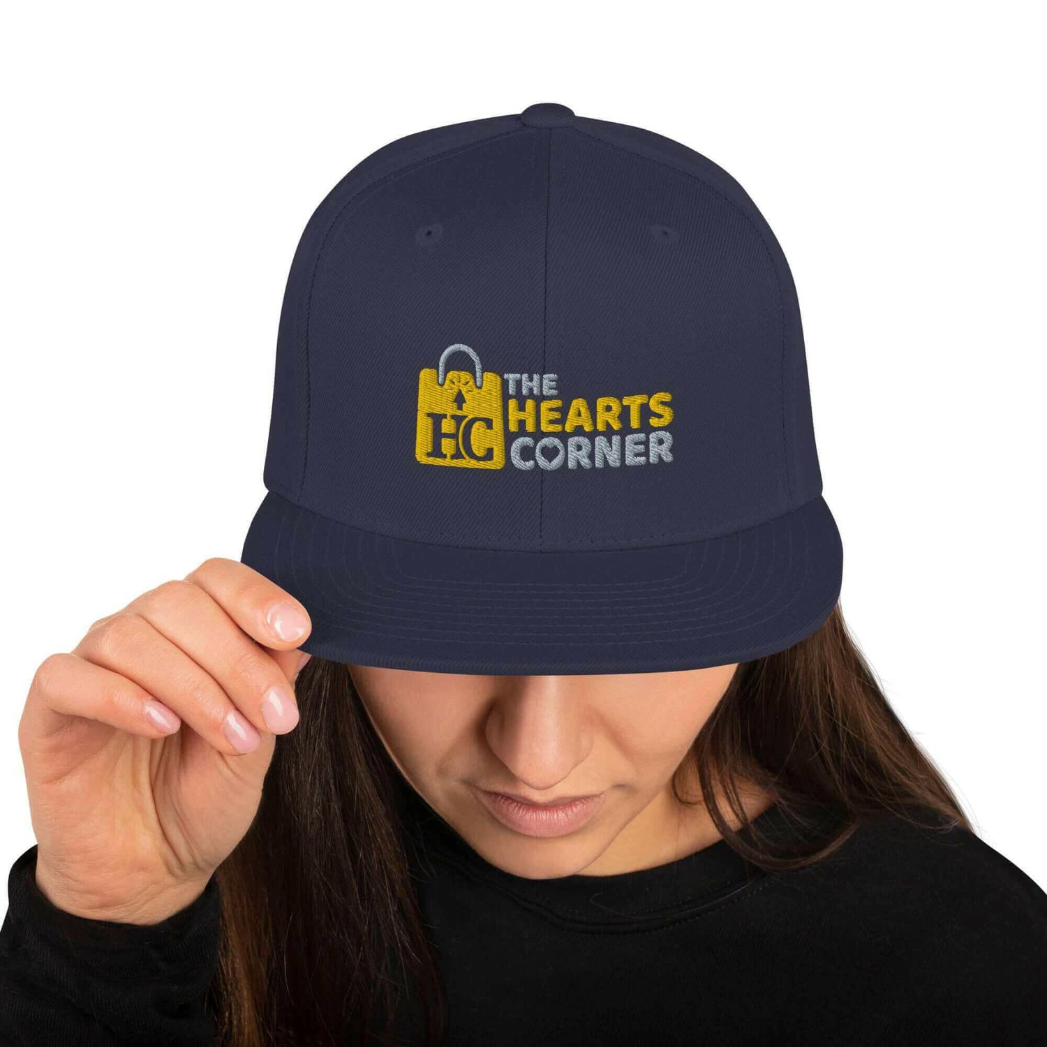 TheHeartsCorner.Com Logo Snapback Hat