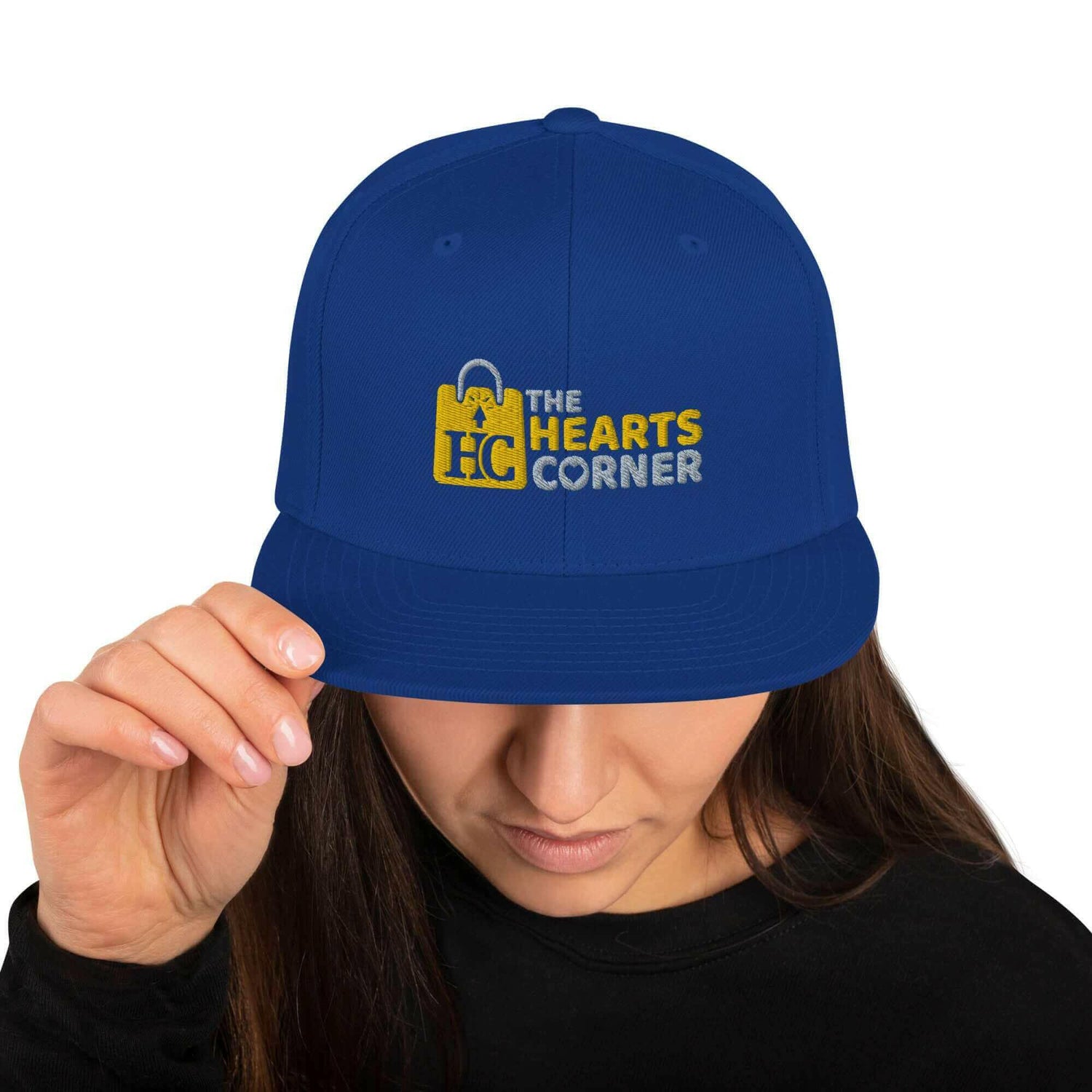 TheHeartsCorner.Com Logo Snapback Hat