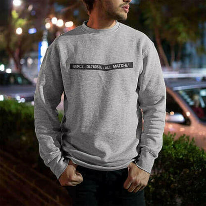 Mens Coding Logo Sweatshirt.