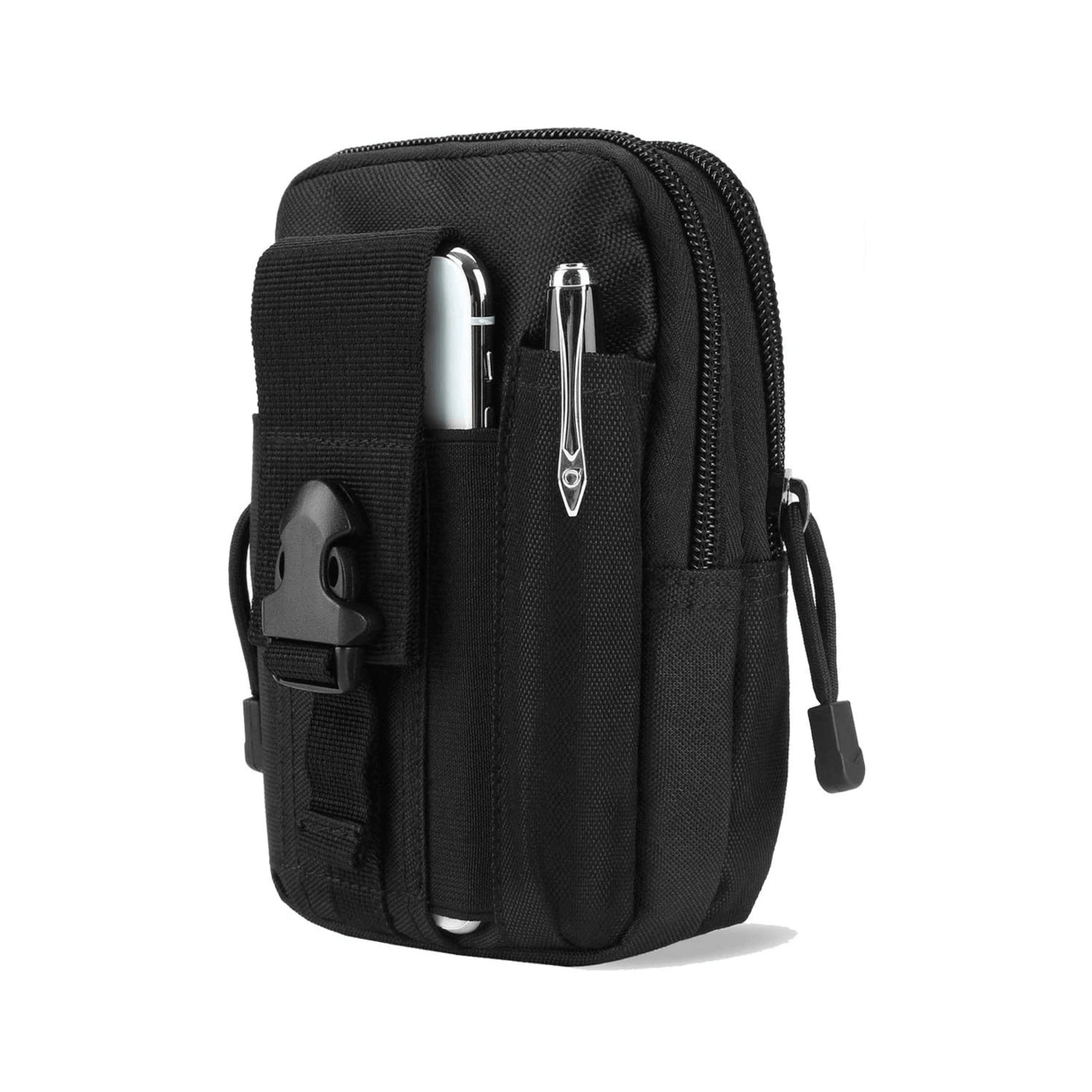 Tactical MOLLE Pouch &amp; Waist Bag for Hiking &amp; Outdoor Activities