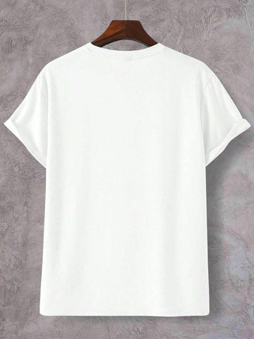 Men Letter Graphic Tee