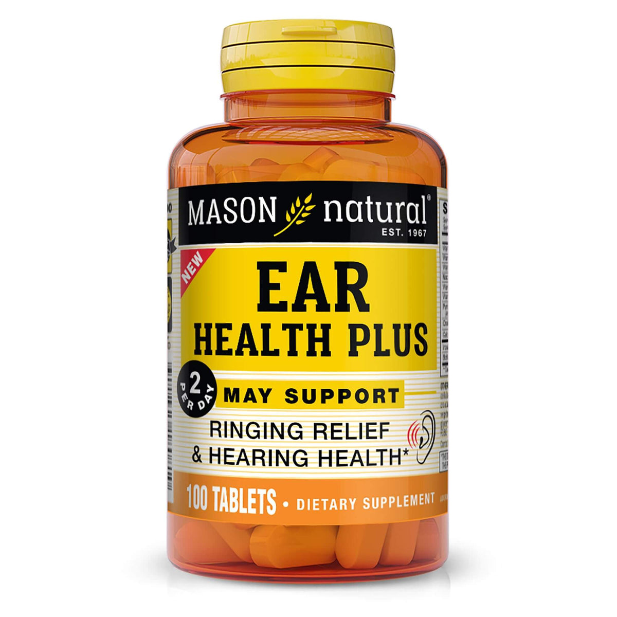 Mason Natural Ear Health Plus with B Vitamins