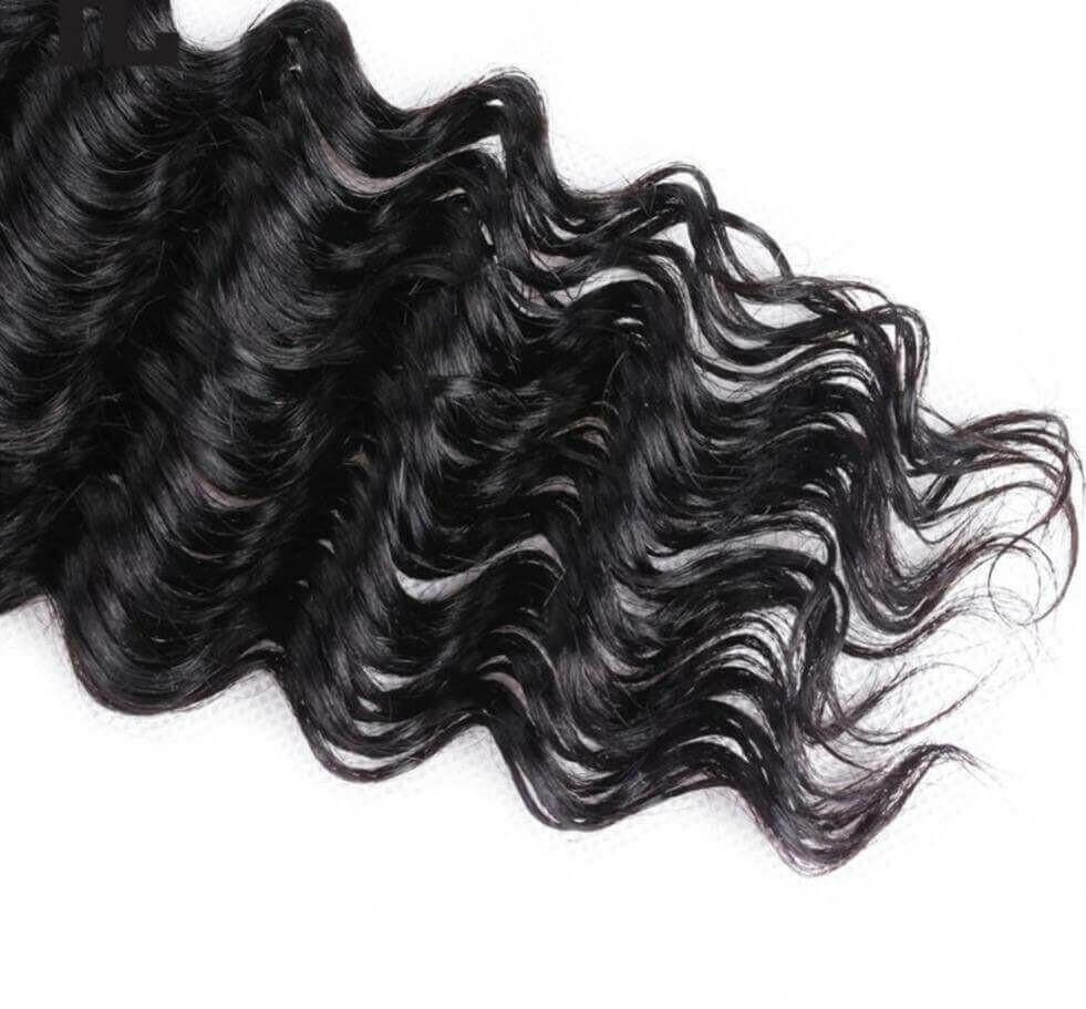 Super Double Drawn 12A Grade Deep Wave BUNDLES with CLOSURES & FRONTAL.