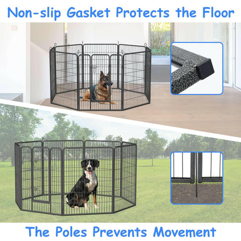 Dog Pens Outdoor 32" Height Foldable 16 Panels.