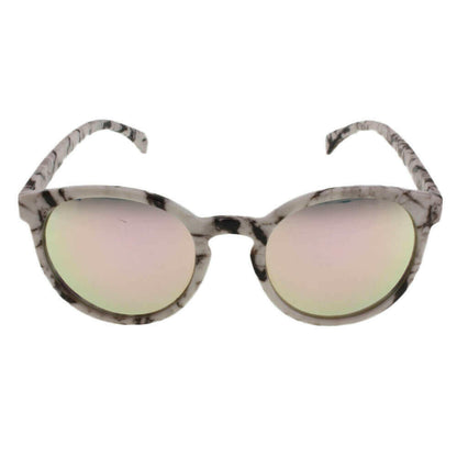 MQ Leah Sunglasses in Marble / Pink.