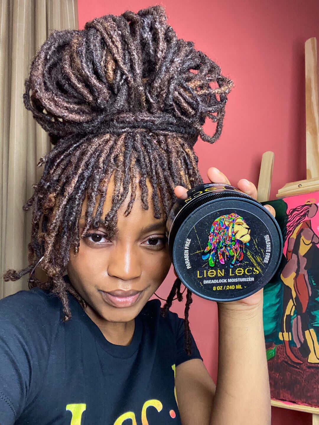 Lion Locs - Hair Locking Organic Retwist &amp; Moisturizer Gel