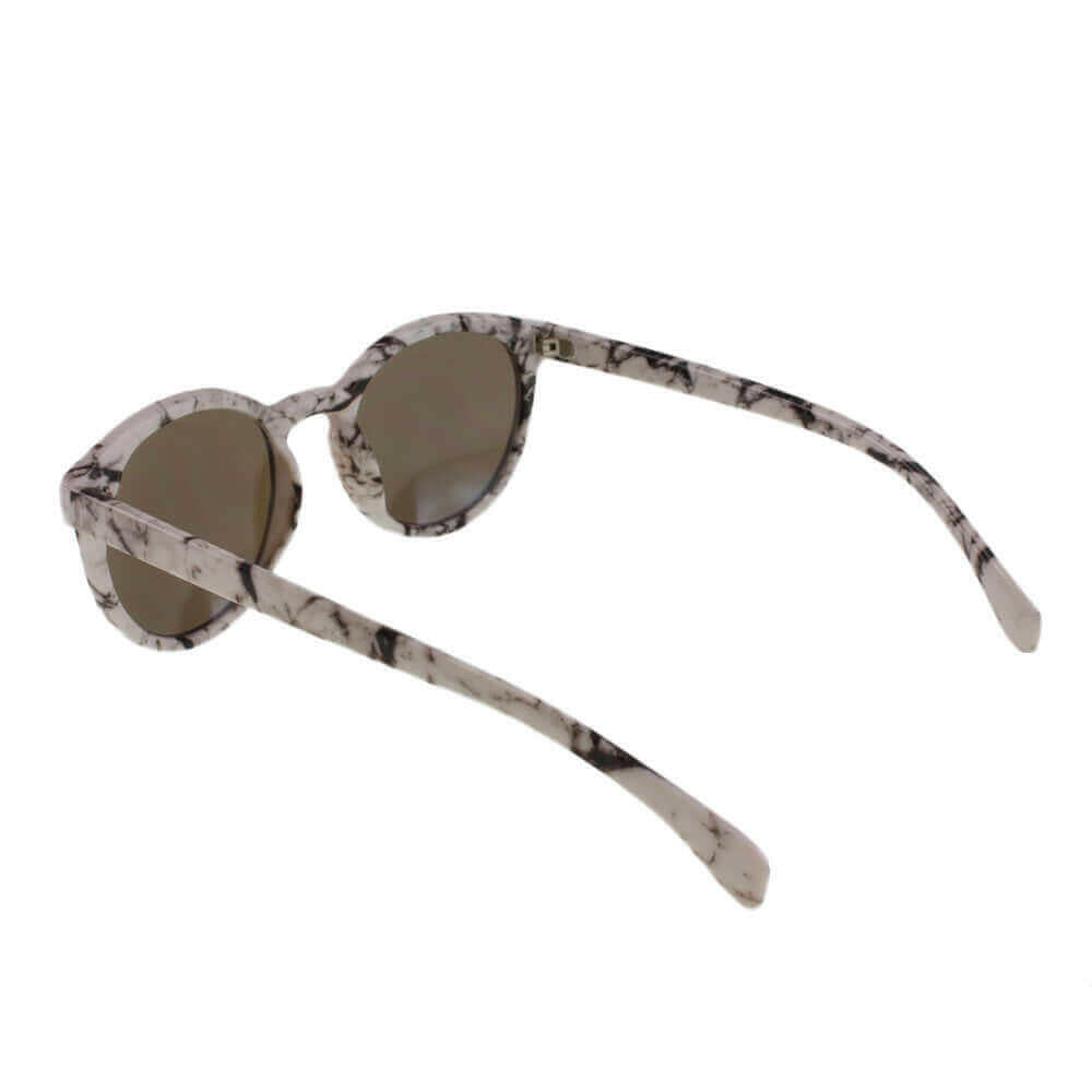 MQ Leah Sunglasses in Marble / Pink.