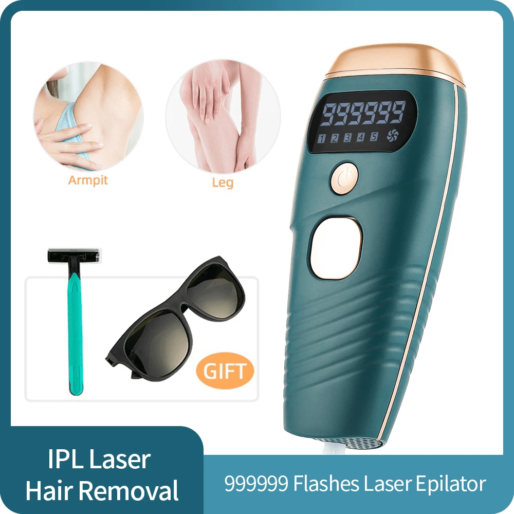 IPL Laser Epilator Painless 999999 Flashes Hair Removal Hair Remover.