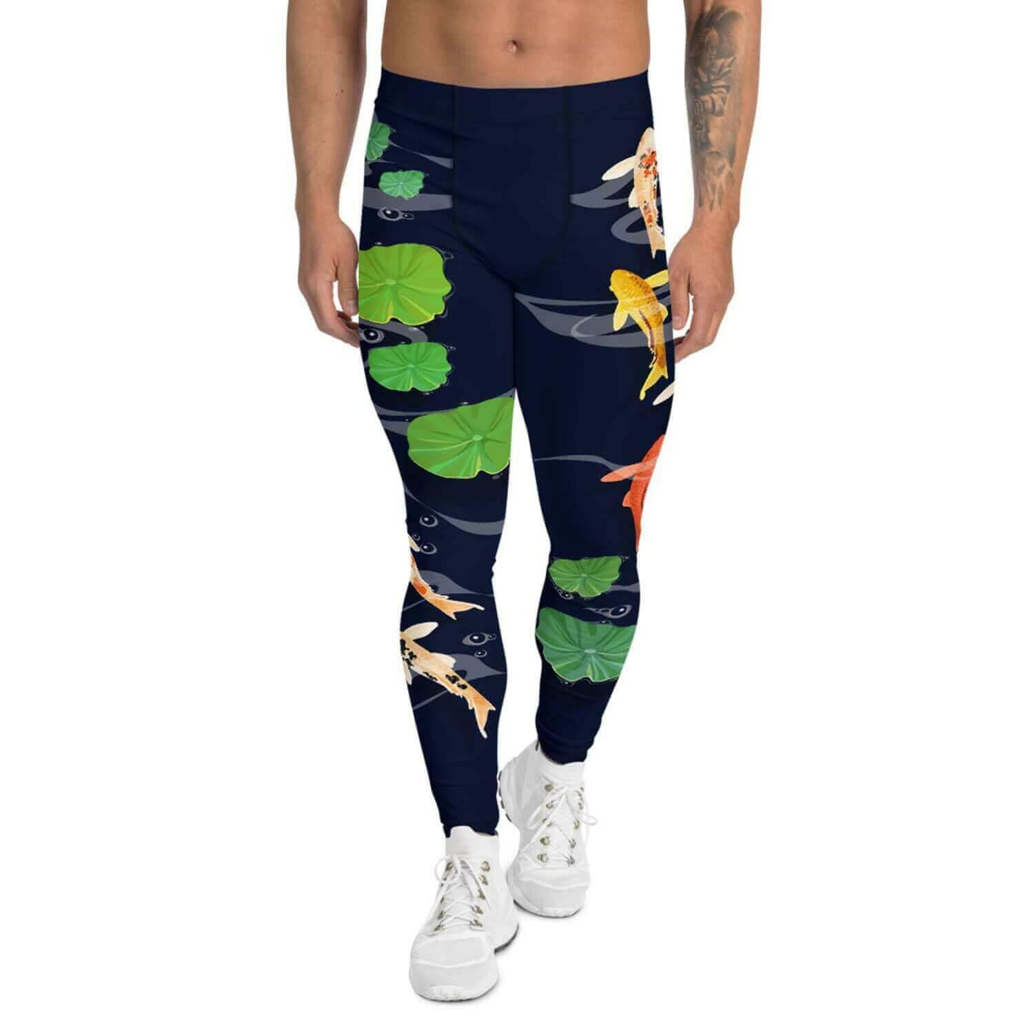 Koi Fish Leggings for Men.