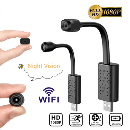 1080P HD Wifi USB Camera with Night Vision Motion Detection.