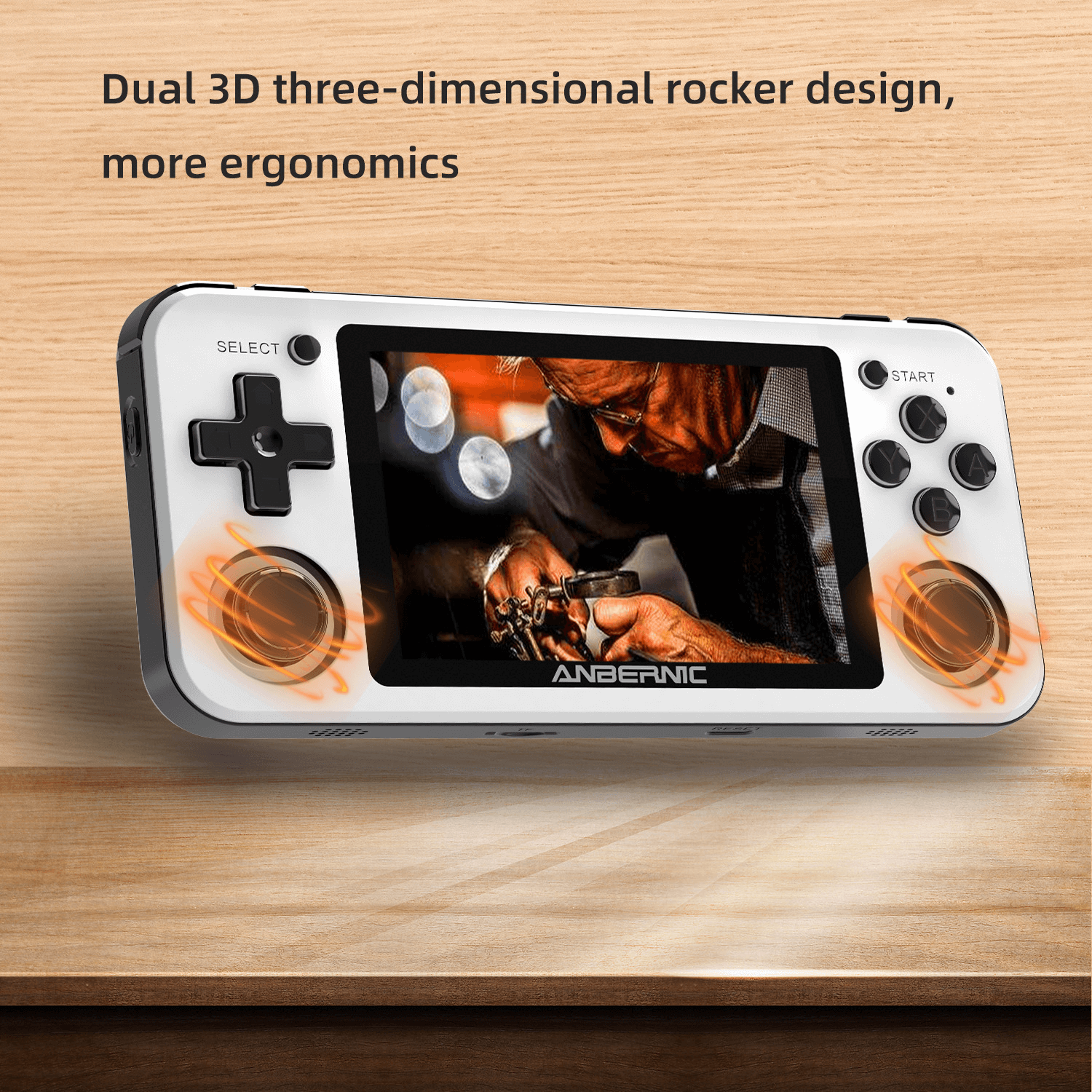 Handheld Gaming Console 3.5 inch Screen Retro Game Player.