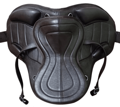 Brown Leather Softy Treeless Horse Saddle Size 13&quot; Inch