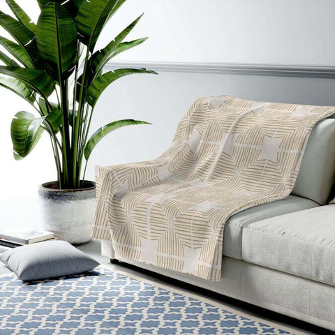 Pattern Blanket Plush Throw