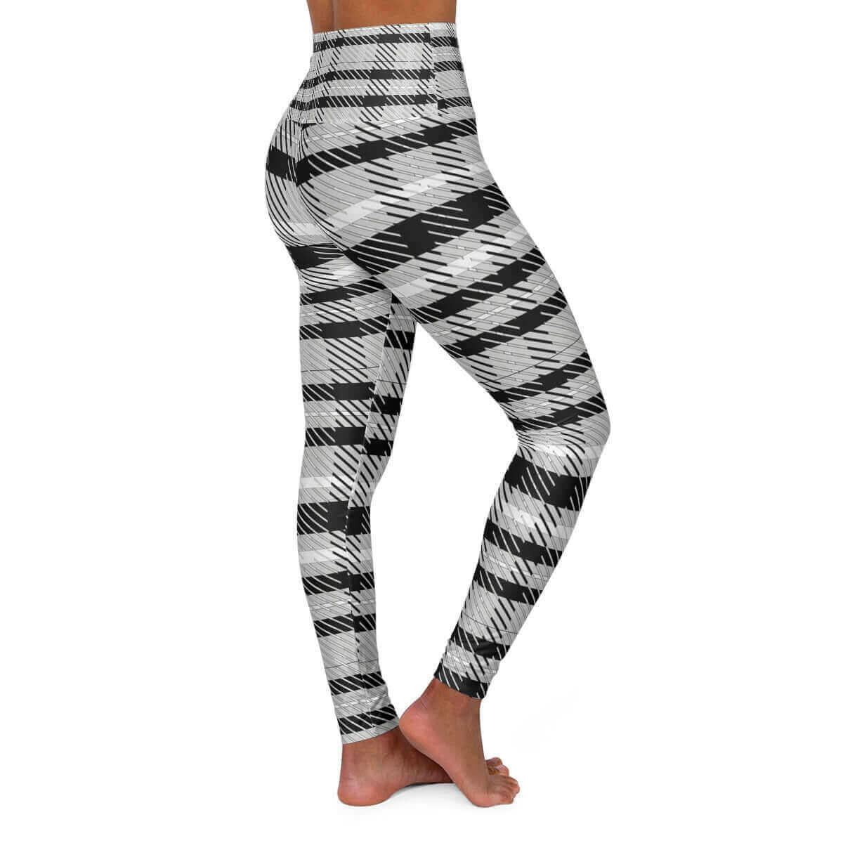 Plaid Leggings - Made in USA.