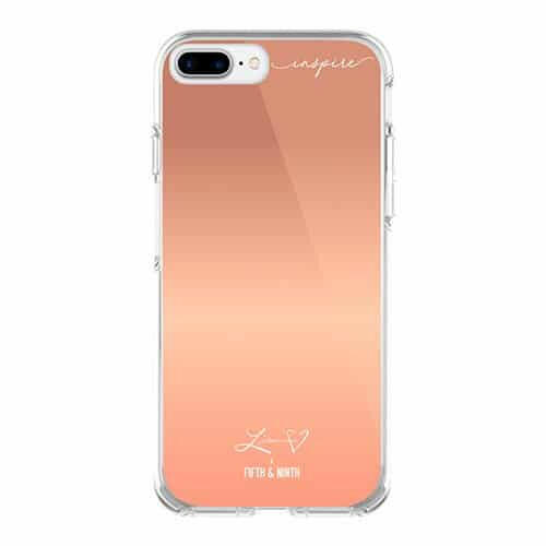 Inspire iPhone 6/6s/7/8 Plus Case - Rose Gold Mirror Finish.