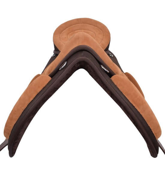 Treeless Freemax Synthetic Horse Saddle With Girth Size 13" to 18"