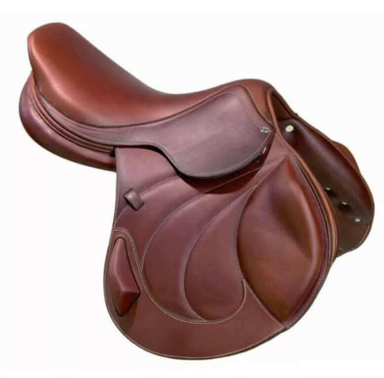 Premium Leather Jumping English Riding Horse Saddle Size 17&quot; Inch