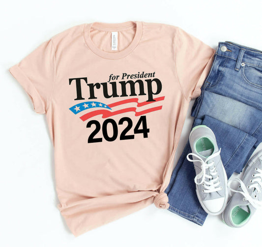 Trump 2024 T-shirt.