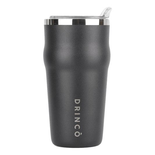 DRINCO 20oz Insulated Tumbler Beer Mug-Bottle Opener THOR-(Jet Black)