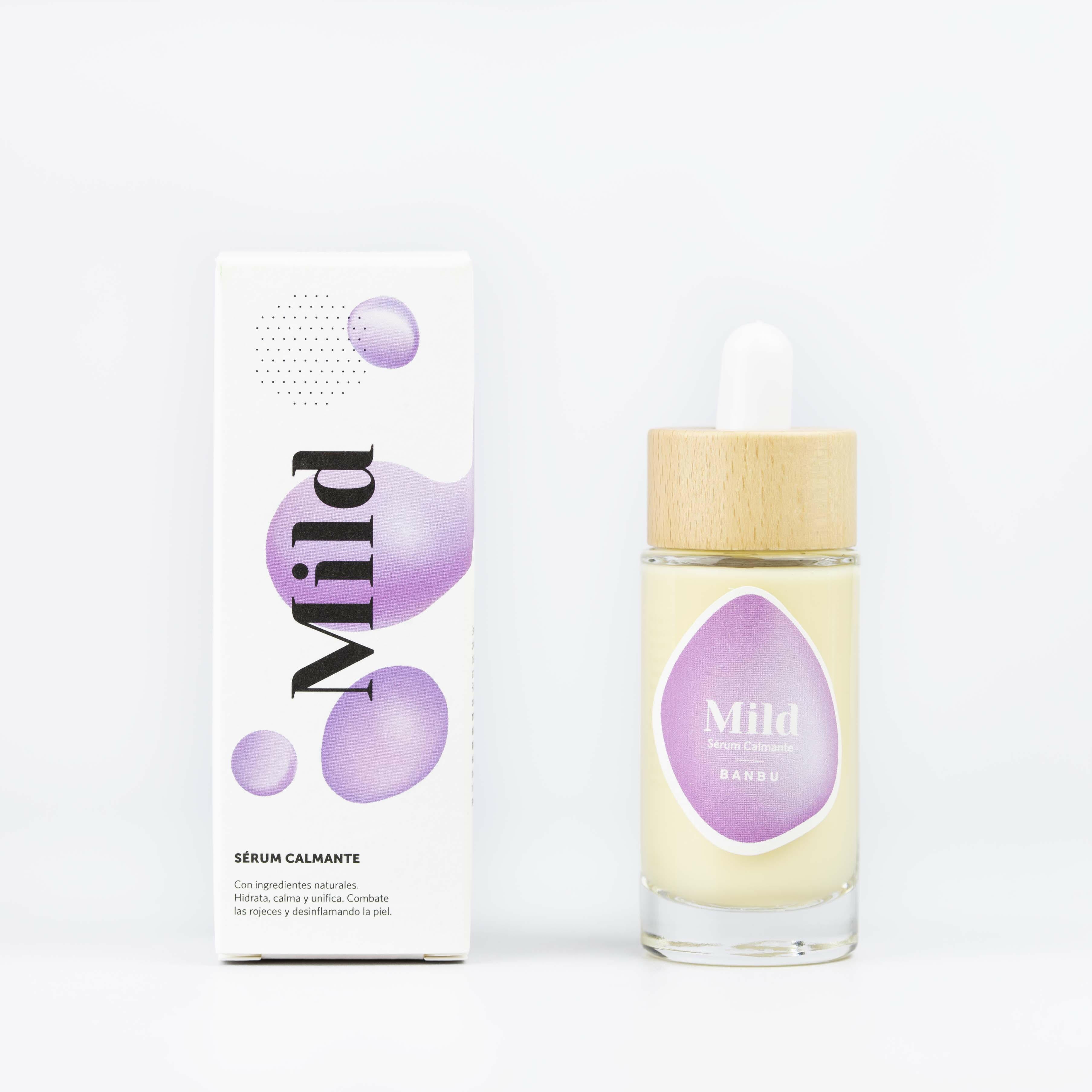 Mild facial serum.