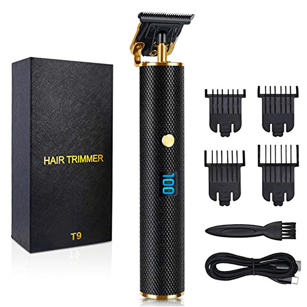 Rechargeable Mens Beard Trimmer Hair Clippers.