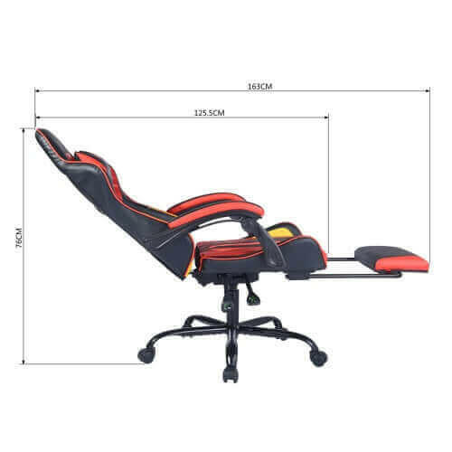 Best Ergonomic Leather Gaming Chair for Office and Computer Desks.