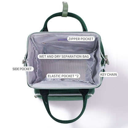 Corduroy Diaper Backpack
