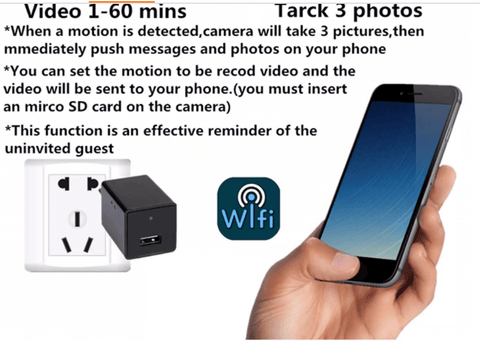 1080P Hisilicon Wifi Loop Recording Spy Camera.