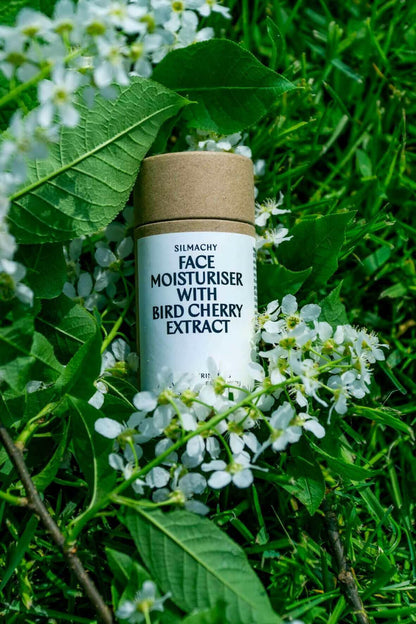 Face moisturiser with Bird Cherry extract.