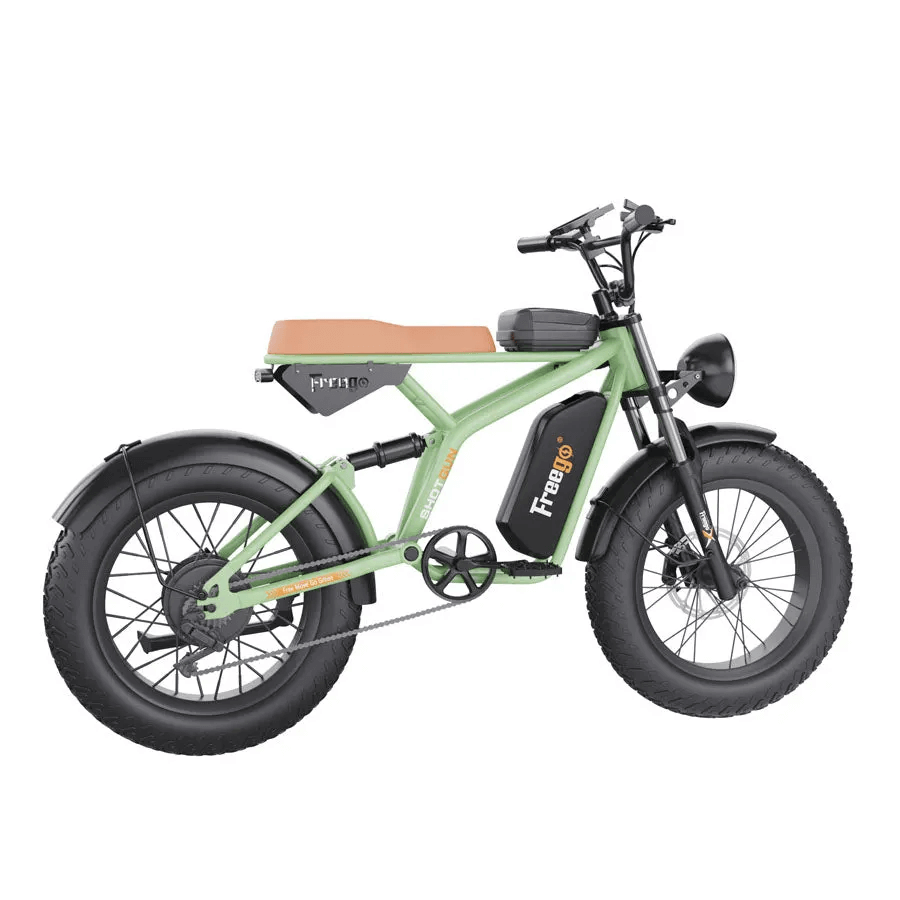 1400W Motor 7 Speed Gears Fat Tires Off Road Electric Bike.