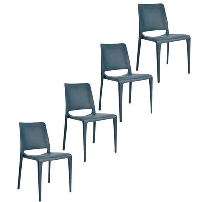 Set of 4 patio dining chair commercial grade