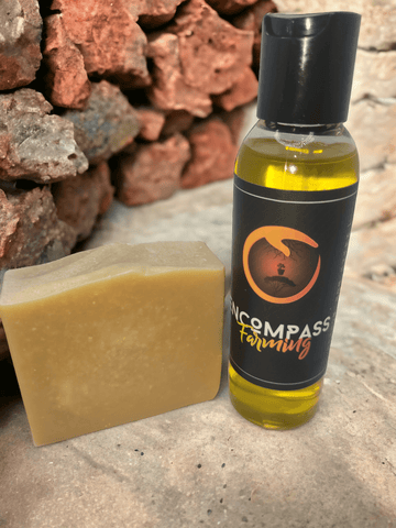 1-Encompass Oil Natural Goat Milk Soap Nontoxic & Fragrance oil free.