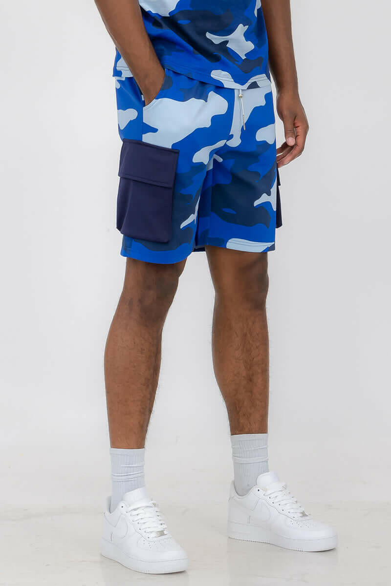 Full Camo Toggle Shorts.