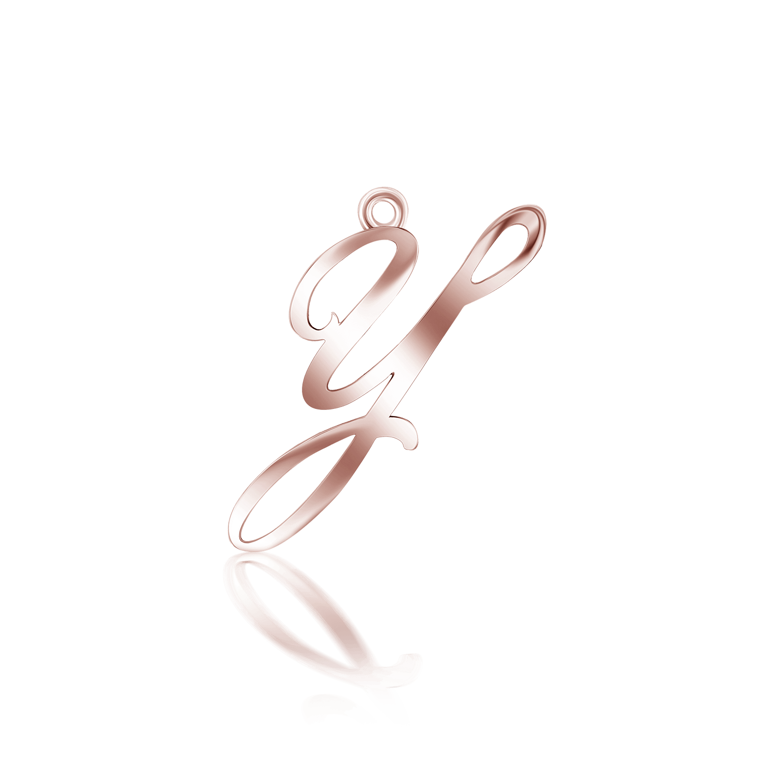 Elegant Letter “Y” Charm