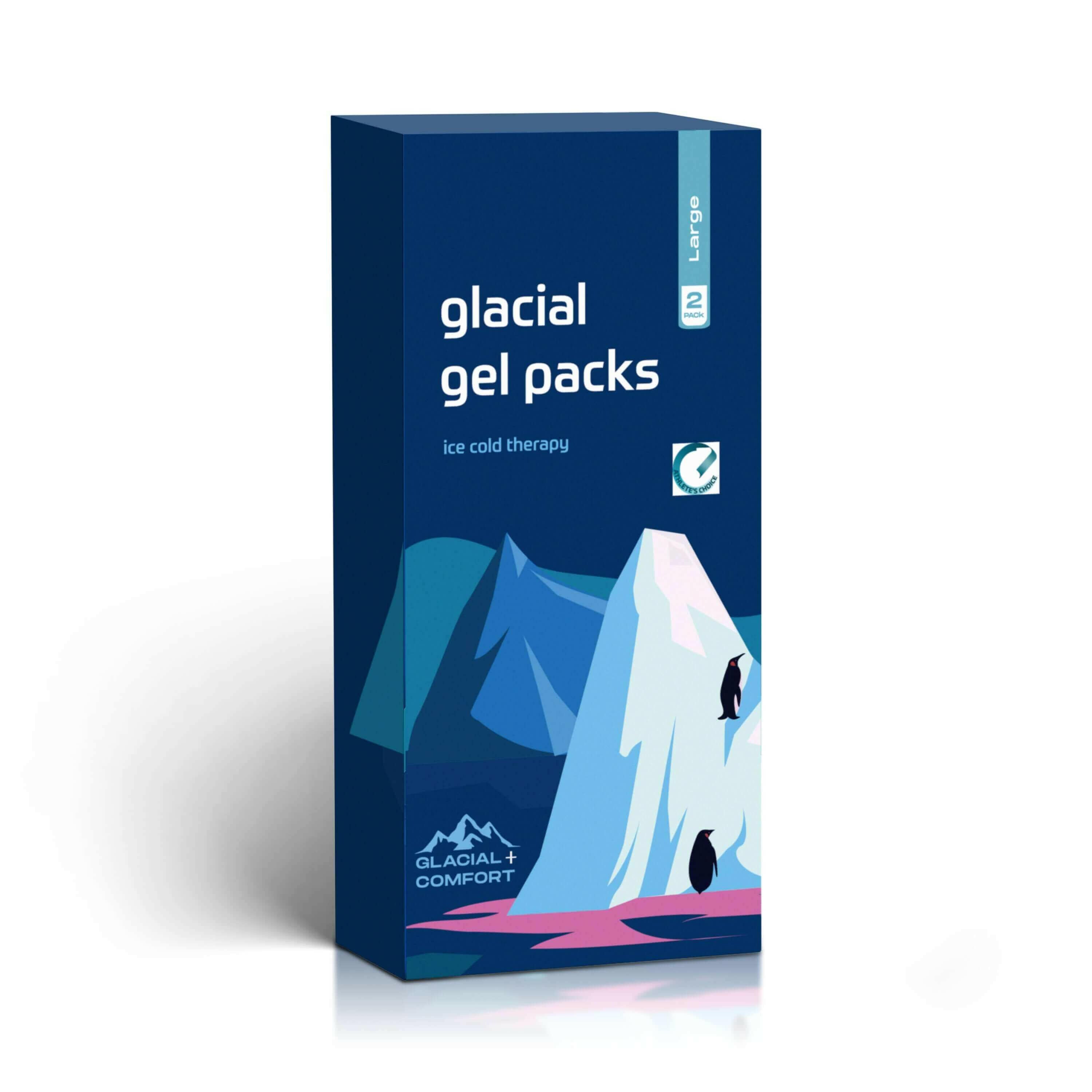 Glacial Comfort Gel Ice Pack for Back Pain