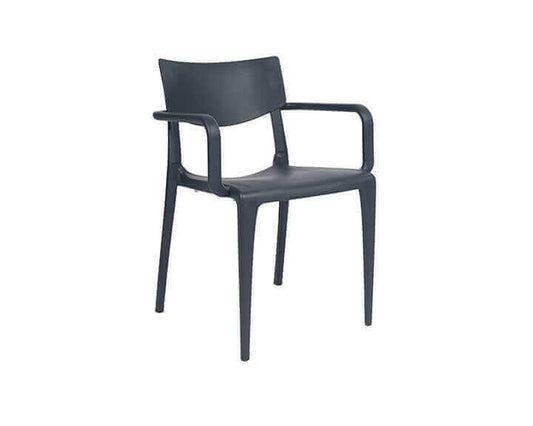 Set of 4 Patio Dining Chairs - Commercial Grade.