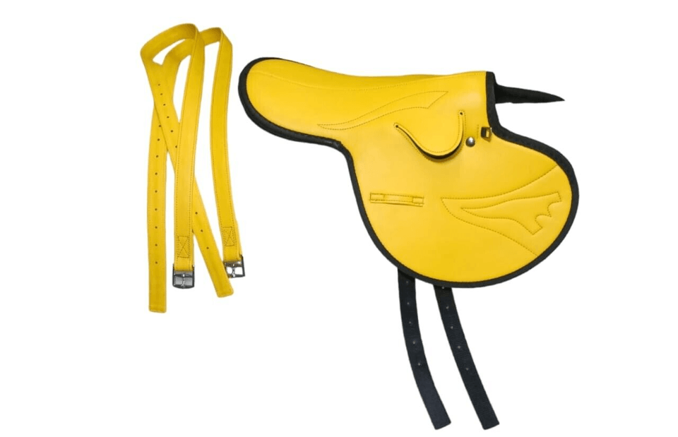 Synthetic Racing Exercise Horse Saddle Size 15" to 18"