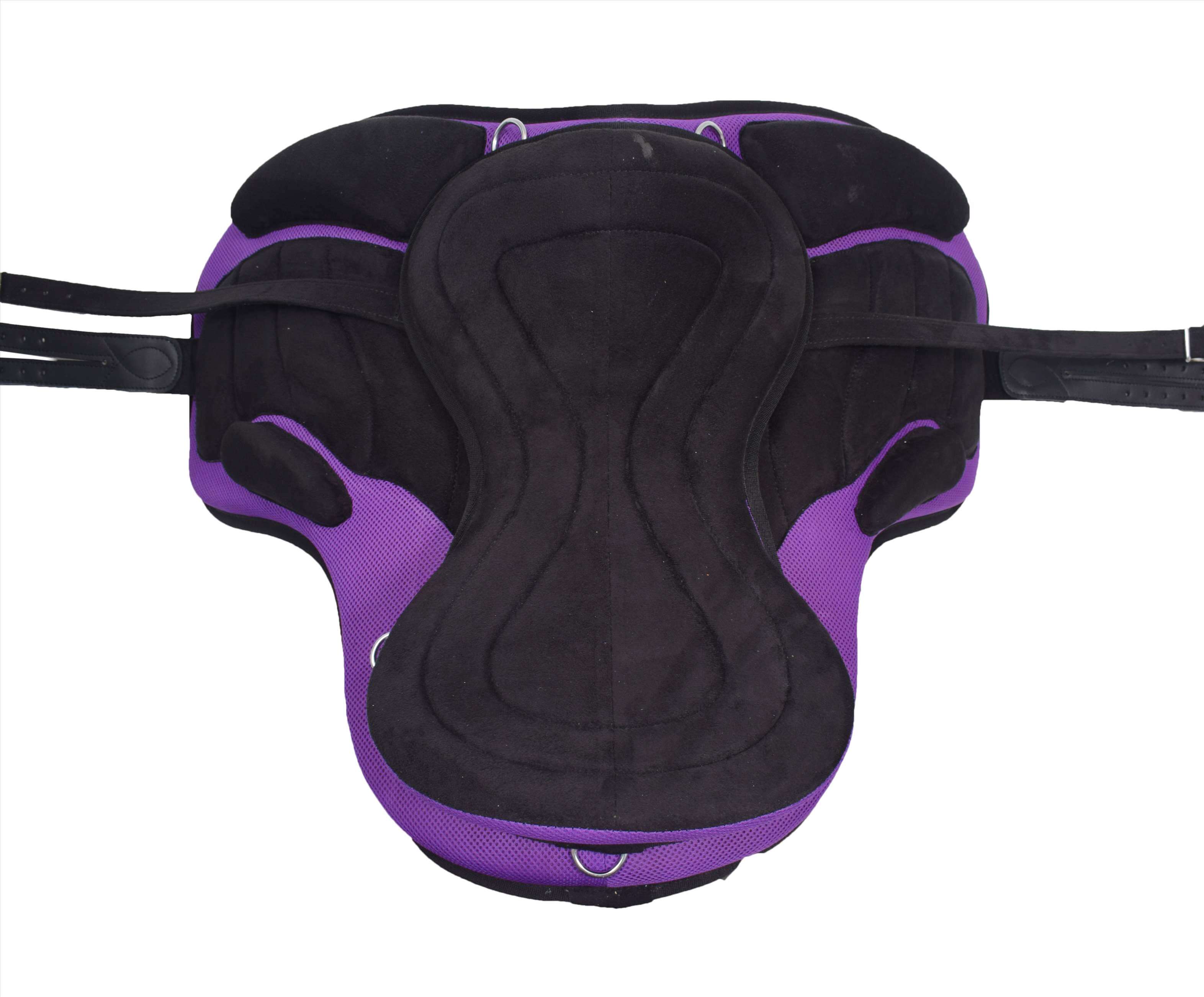 New Treeless Freemax Synthetic Horse Riding Saddle &amp; Tack With Girth