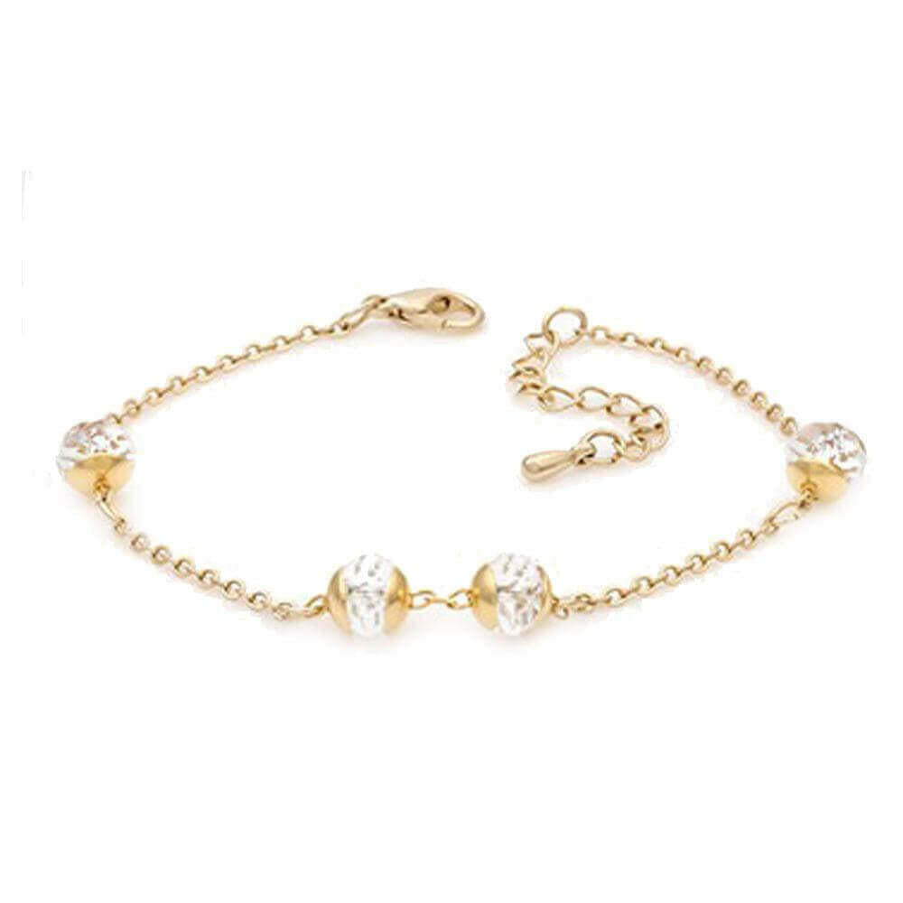 Madison 14K Gold Plated Chain Bracelet.