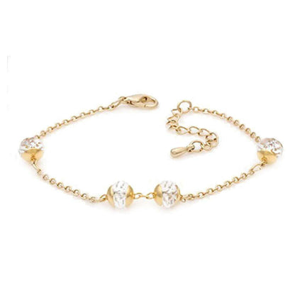 Madison 14K Gold Plated Chain Bracelet.