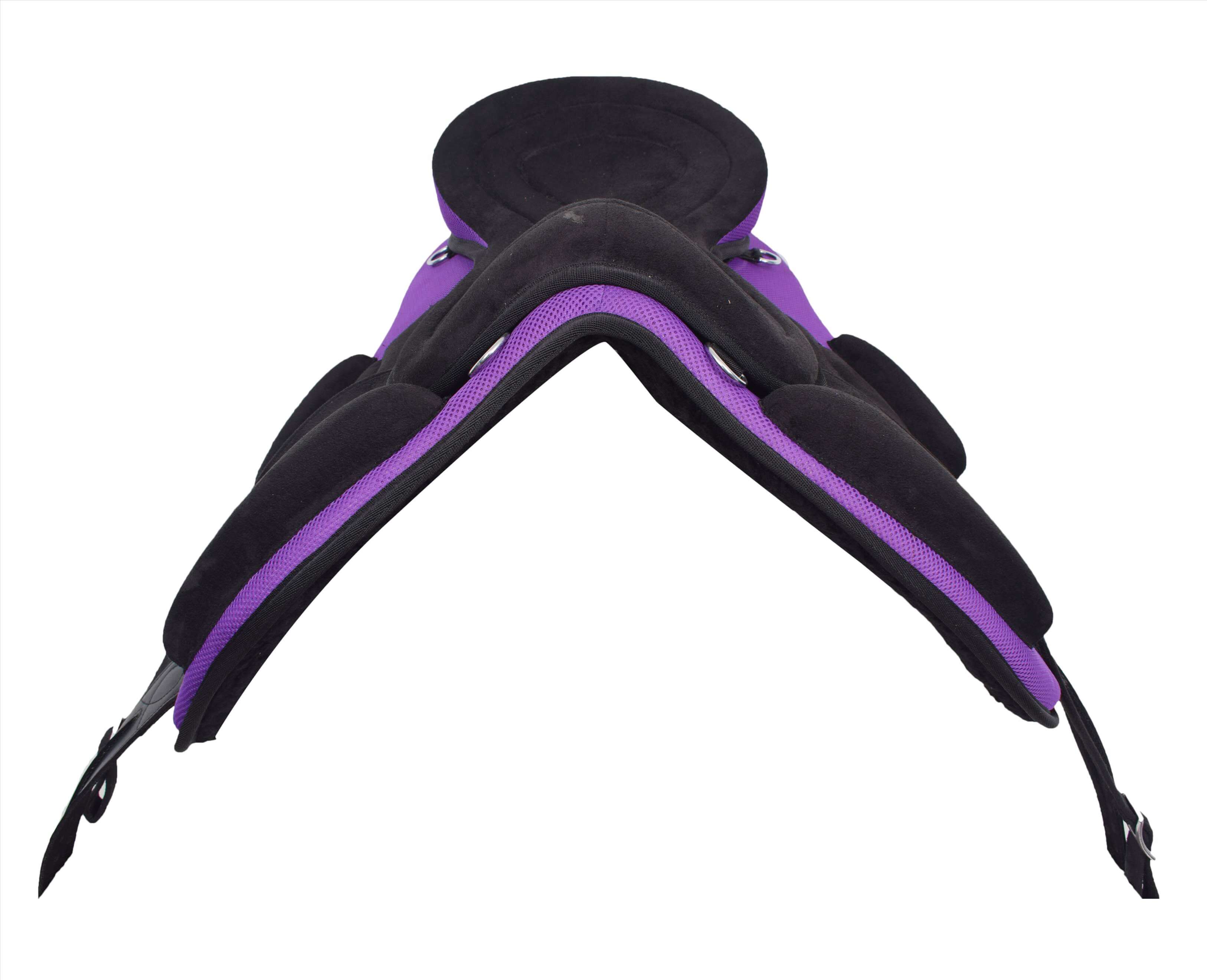 New Treeless Freemax Synthetic Horse Riding Saddle &amp; Tack With Girth
