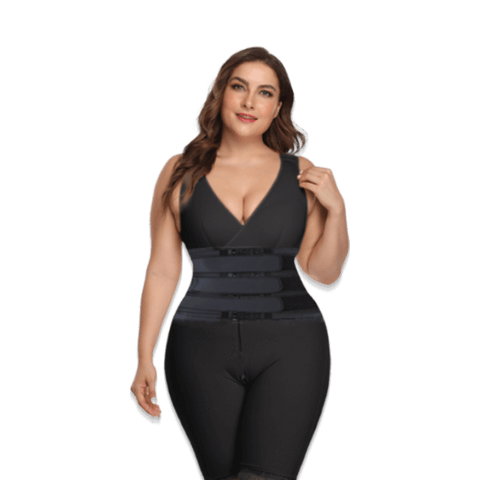 THREE BELT women waist trainer to lose weight while working out