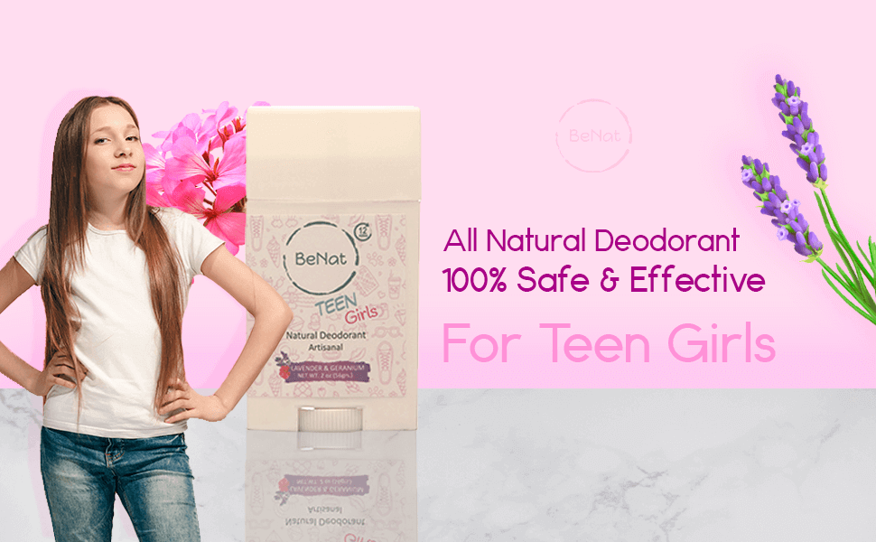 All-Natural Deodorants for Kids & Teens.