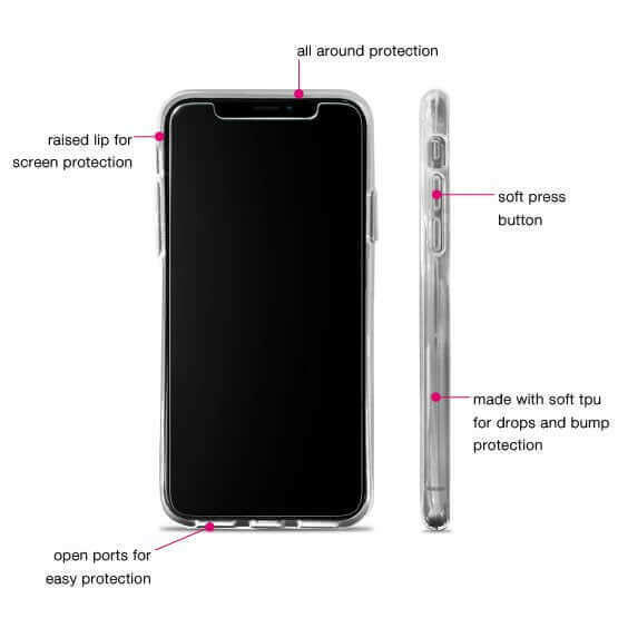 Walking on Rainbows iPhone Case